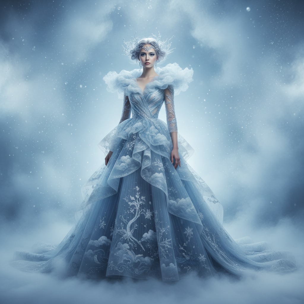 couture image in black